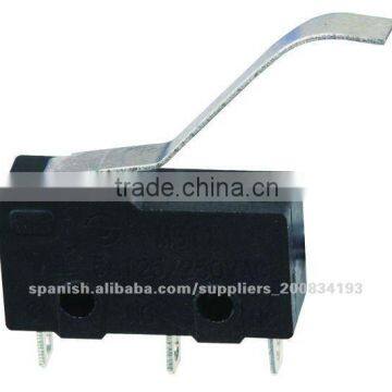 solder terminal micro switch with roller lever 10A, 16A, 21A