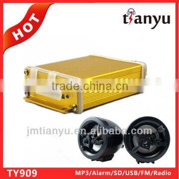 Wholesale fm DC12V visual motorcycle side bag