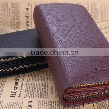 elegant top leather card purse fashion men wallet wholesale