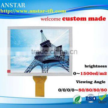 2016 8.0 inch high brightness TFT LCD 800*600, 24bit*RGB interface, TFT LCD module