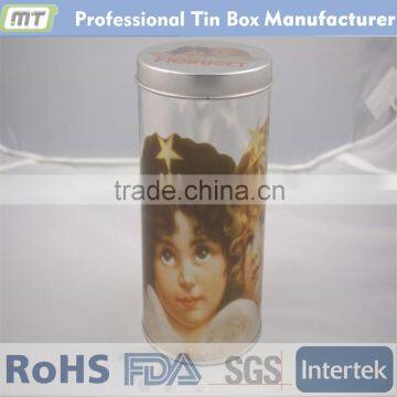 wholesale tin box / tin jar with lid , tin jar