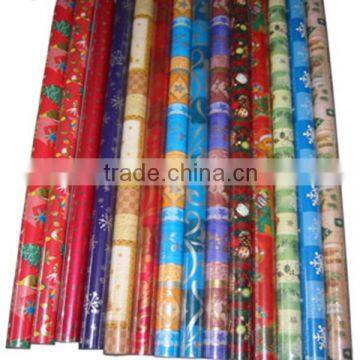 Custom size gift wrapping paper roll mill