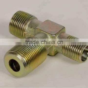 Male thread o-ring boss fitting/ steel Hydraulic Fitting/swivel tee adapters