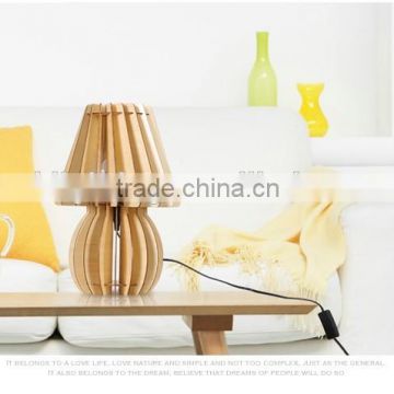 JK-879-12 Fashion style wooden table lamp classic lamps antique LED Wooden table Light