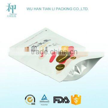 Laminated Zip Lock Plastic Snack Food Grade Biscuit Cookie Packaging Bags