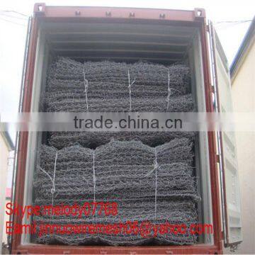 stone gabion iron wire box