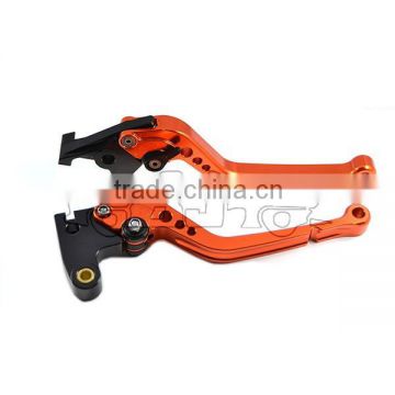 BJ-LS-003 Orange cnc adjustable motorcycle clutch lever for CBR600F 2011-2012