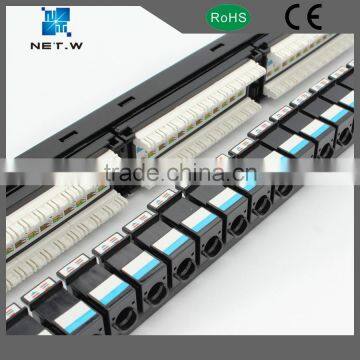 ethernet product cat6 patch panels, snap-in type home patch panel