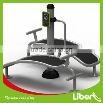 Track Series China outdoor adult fitness equipment Double Sit-up Board for garden LE.SC.021