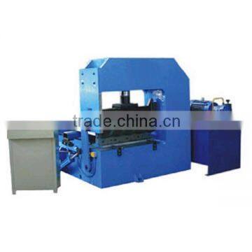 Auto curved roofing sheet roll forming machine for