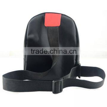 Young Man Soft Leather Pu Single Strap Sling Chest Pack Bag photo-3