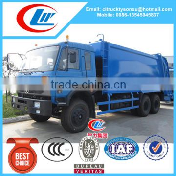 Dongfeng 6x4 brand new waste truck container garbage truck