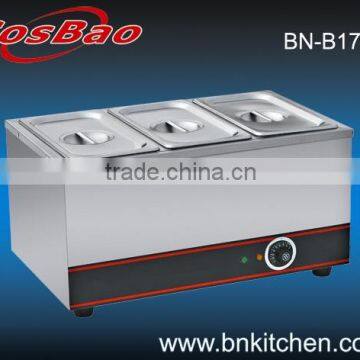 Restaurant equipment 3 pan counter top bain marie