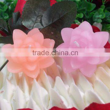 decorative christmas candles with tin