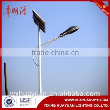 Outdoor use steel solar light pole