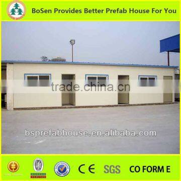 anti-earthquake house 2 storey prefabricated steel frame house