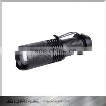 high power aluminium zoom focus cree xp-e led torch