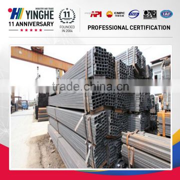 China exporter gi square hollow section gi square pipe factory price