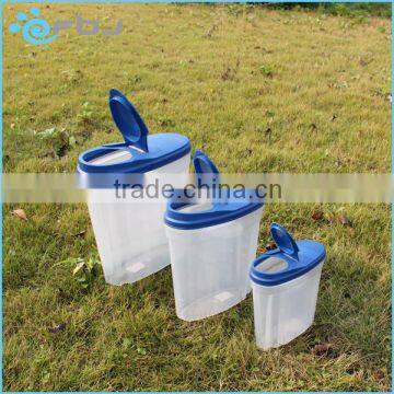 Plastic Food Storage Cereal Container Box
