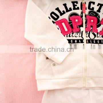 Grey Sport Fleece Heart Style Kids Wear photo-5