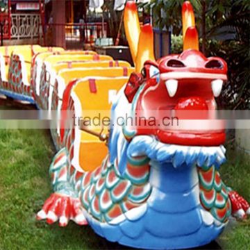 China Supplier Outdoor Various Slide Dragon Amusement Electric Mini Train