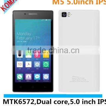 KOMAY 3G 5.0inch IPS screen M5 512MB+4GB 5.0MP Camera M5 smart phone