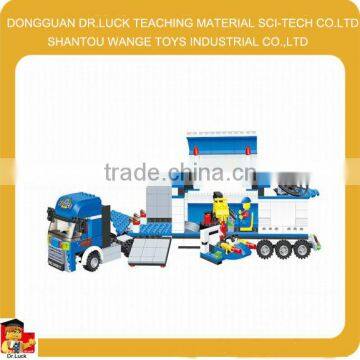 enlighten brick toy Truck Toy ABS Building Blocks