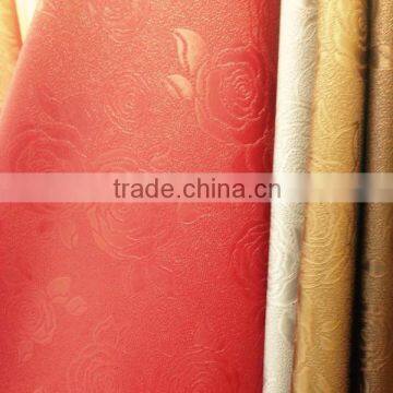 Rose texture decorative artificial leather