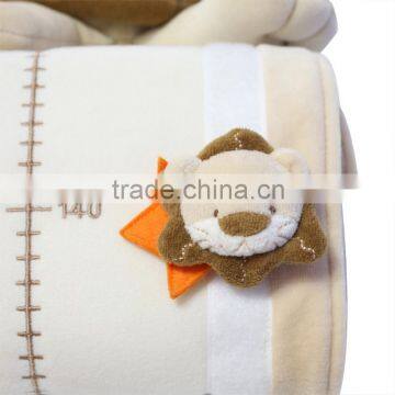 Children Plush Lion Toys Height Measure Growth Chart Ruler photo-3