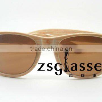 2012custom made new design wooden fashion sunglass
