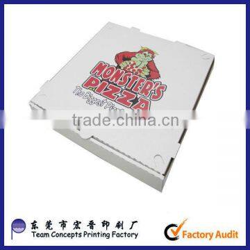 safe corrugated pizza box from Dongguan printing factory