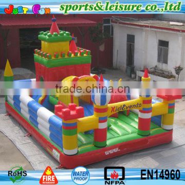 small cheap children outdoor inflatables playground equipment made in China factory