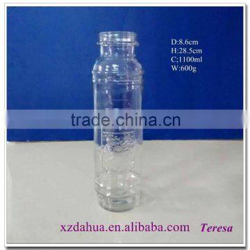 wholesale 1100ml glass pet bottle