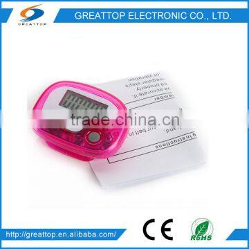 fitness tracking design multifunction shape pedometer PDM-2005