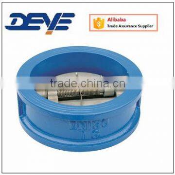 Cast Iron Dual Plat Spring Wafer Check Valve