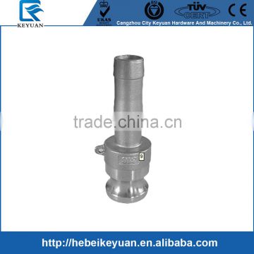 SS Cast Camlock Couplings of 1/2" Male Adaptor by Hose Tail