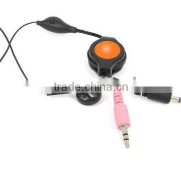 Retractable Headphone For Computer