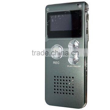 Ultra-Slim LCD Screen 31 Grades Voice Volumn Digital Pen Voice Recorder with External Microphone GC-TF210