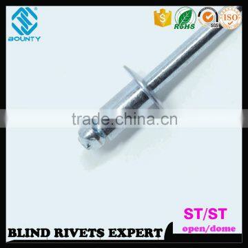 HIGH QUALITY ISO 15979 STEEL RIVET BODY STEEL ROD STEEL/STEEL BLIND RIVETS