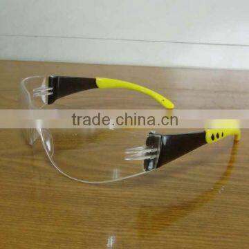 2016 hot selling transparent safety glasses soft PVC frame safety glasses of Hongsheng Plastic brand,anti liquid safety glasses