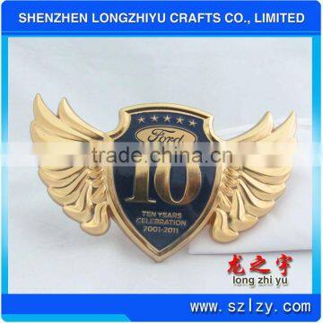 Custom Newly Designing Hot Selling Car Brand Emblems Car Metal Badge Emblem