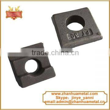 Drop forged elevator guide Rail Clips