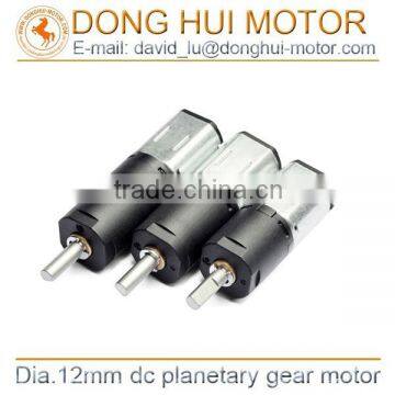 dc 6mm 8mm 10mm 12mm 16mm 18mm Planetary Motor 12v Pmdc Gear Motor