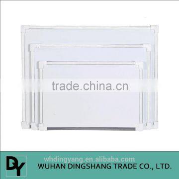 A4 size double magnetic white board