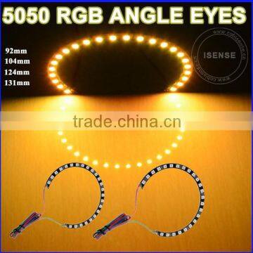 60mm-150mm RGB 5050 LED Angel Eyes Halo Ring Bulbs