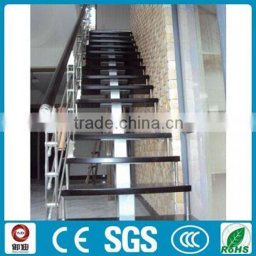 Prefab Solid Wood Indoor Straight Stair for Project--YUDI photo-2