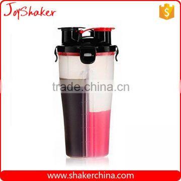 2015 New BPA Free 2 in 1 Twin Pack Plastic Dual Shaker photo-2