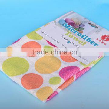 Microfiber clean kitchen Towel with header card