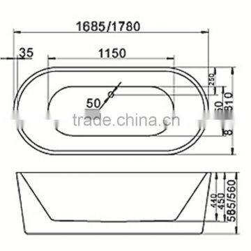 SUNZOOM CUPC Best Sex Family Spa Tub,soft Tub Whirlpool,container Tub photo-2