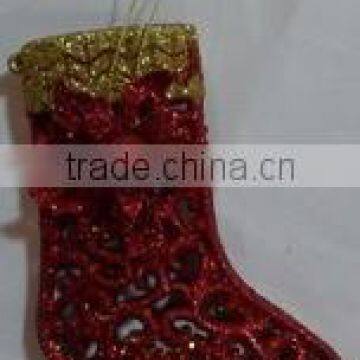 9*12cm Sock Shape Ornament/ Christmas Decorations